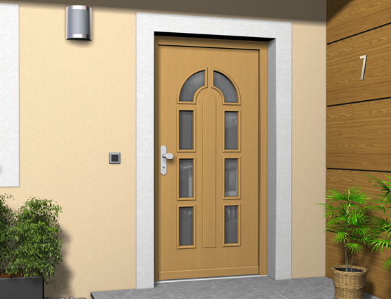Wooden Entrance Doors - CLASSIC