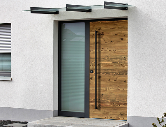 Wooden Entrance Doors - MODERN